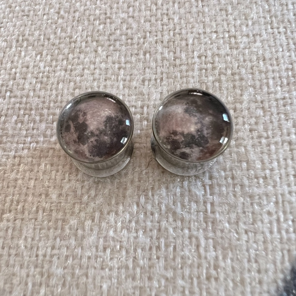 Moon double flare plugs - 7/16” (11 mm)